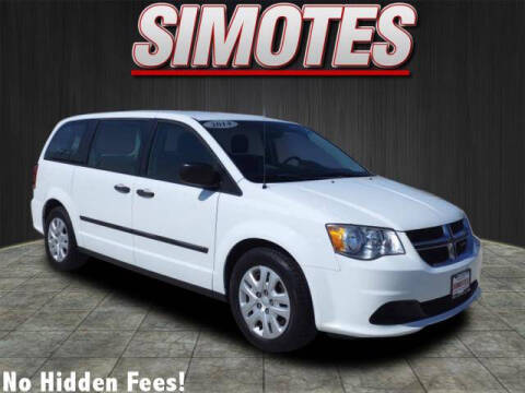 2014 Dodge Grand Caravan for sale at SIMOTES MOTORS in Minooka IL