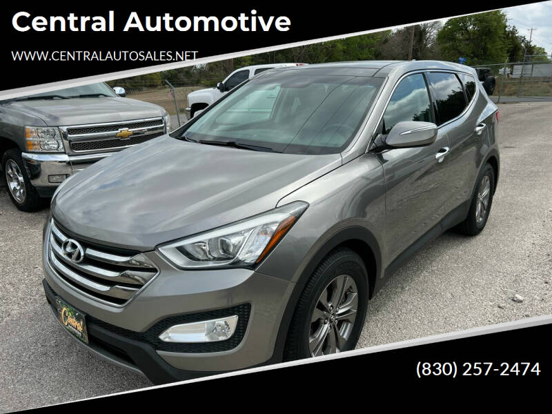 2014 Hyundai Santa Fe Sport for sale at Central Automotive in Kerrville TX