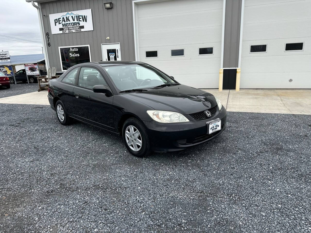 2004 Honda Civic for sale at PEAK VIEW MOTORS in Mount Crawford, VA