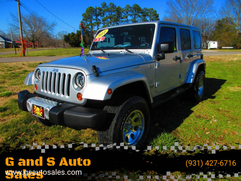 2011 Jeep Wrangler Unlimited for sale at G and S Auto Sales in Ardmore TN