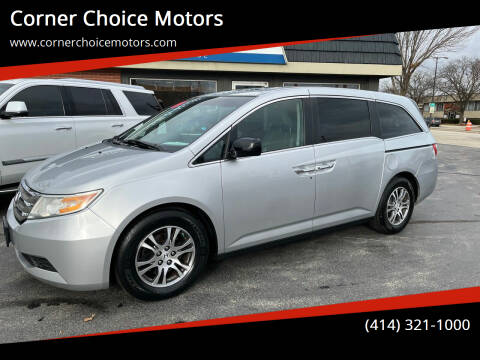 2011 Honda Odyssey for sale at Corner Choice Motors in West Allis WI