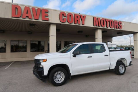 2021 Chevrolet Silverado 1500 for sale at DAVE CORY MOTORS in Houston TX