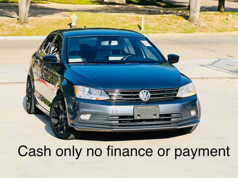 2015 Volkswagen Jetta for sale at Texas Drive Auto in Dallas TX