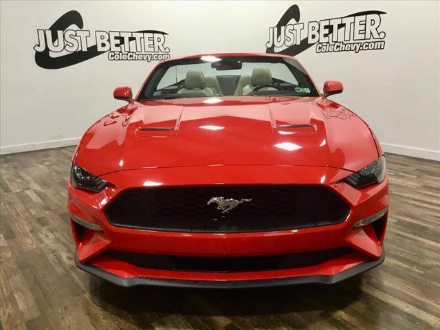 Used 2022 Ford Mustang EcoBoost with VIN 1FATP8UH9N5102856 for sale in Bluefield, WV