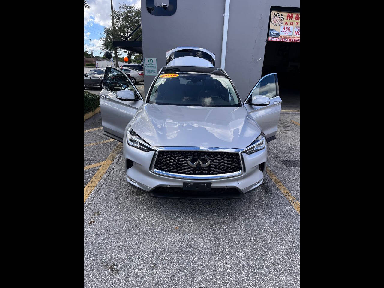 2019 INFINITI QX50 for sale at M & J UNITED AUTO SALES in LAUDERDALE LAKES, FL