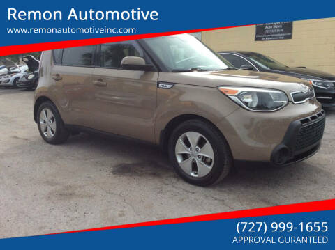 2015 Kia Soul for sale at Remon Automotive in Saint Petersburg FL