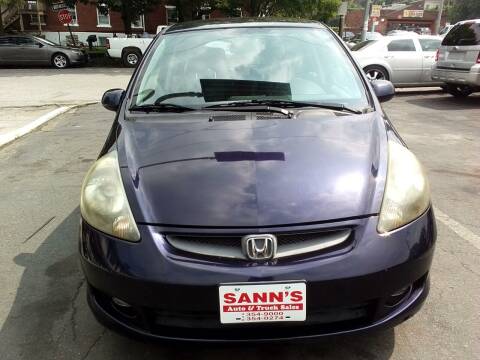 2008 Honda Fit for sale at Sann's Auto Sales in Baltimore MD