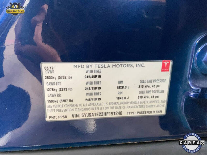 2017 Tesla Model S 75D