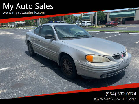 2000 Pontiac Grand Am for sale at My Auto Sales in Margate FL