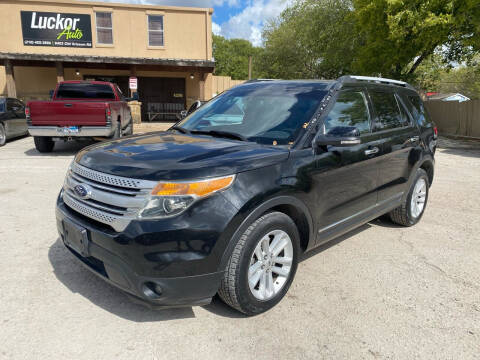 2014 Ford Explorer for sale at LUCKOR AUTO in San Antonio TX