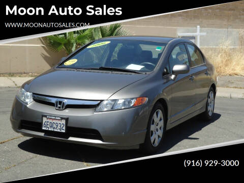 2006 Honda Civic for sale at Moon Auto Sales in Sacramento CA