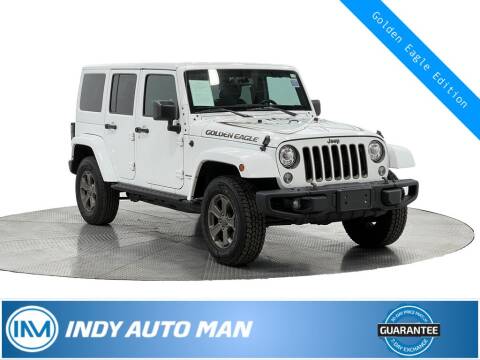 2018 Jeep Wrangler JK Unlimited for sale at INDY AUTO MAN in Indianapolis IN