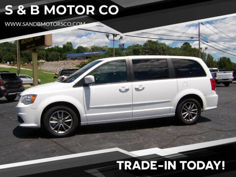 2016 Dodge Grand Caravan for sale at S & B MOTOR CO in Danville VA