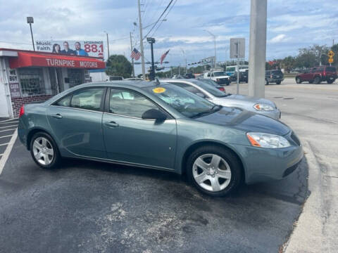 2009 Pontiac G6 for sale at Turnpike Motors in Pompano Beach FL