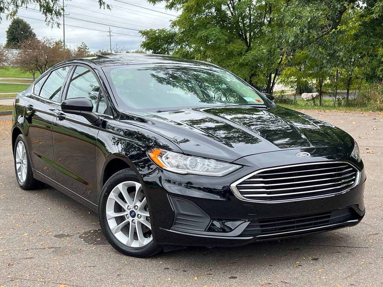 2020 Ford Fusion Hybrid for sale at Spartan Elite Auto Group LLC in Lansing, MI