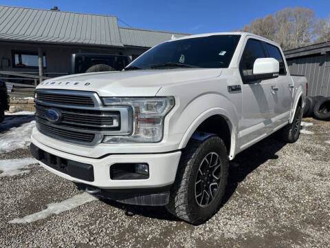 2018 Ford F-150 for sale at YNOT Auto Sales in Pinedale WY