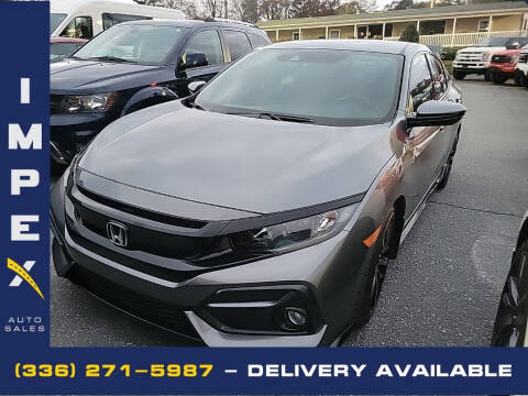 2021 Honda Civic for sale at Impex Auto Sales in Greensboro NC