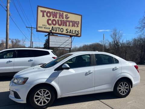2017 Chevrolet Sonic for sale at Town and Country Auto Sales in Jefferson City MO