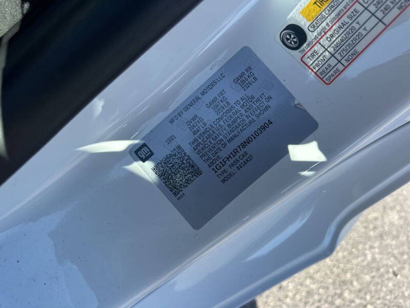 2022 Chevrolet Camaro SS