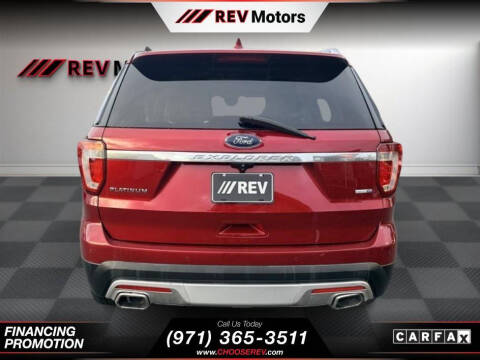 2017 Ford Explorer Platinum