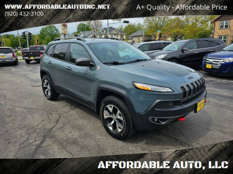 2015 Jeep Cherokee for sale at AFFORDABLE AUTO, LLC in Green Bay WI