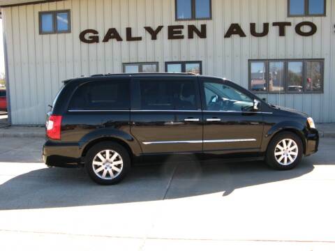 2012 Chrysler Town and Country for sale at Galyen Auto Sales in Atkinson NE