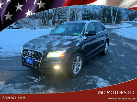 2016 Audi Q5 for sale at MD Motors LLC in Williston VT