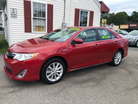 2012 Toyota Camry Hybrid for sale at Crown Auto Sales in Abington MA