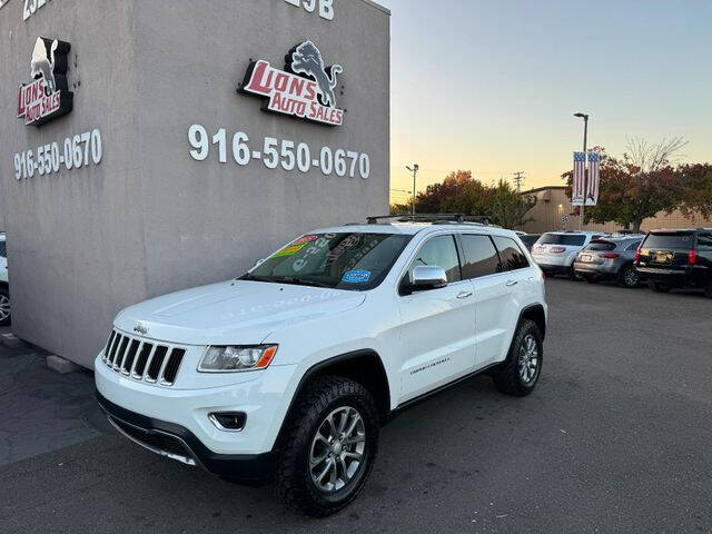 2014 Jeep Grand Cherokee for sale at LIONS AUTO SALES in Sacramento CA