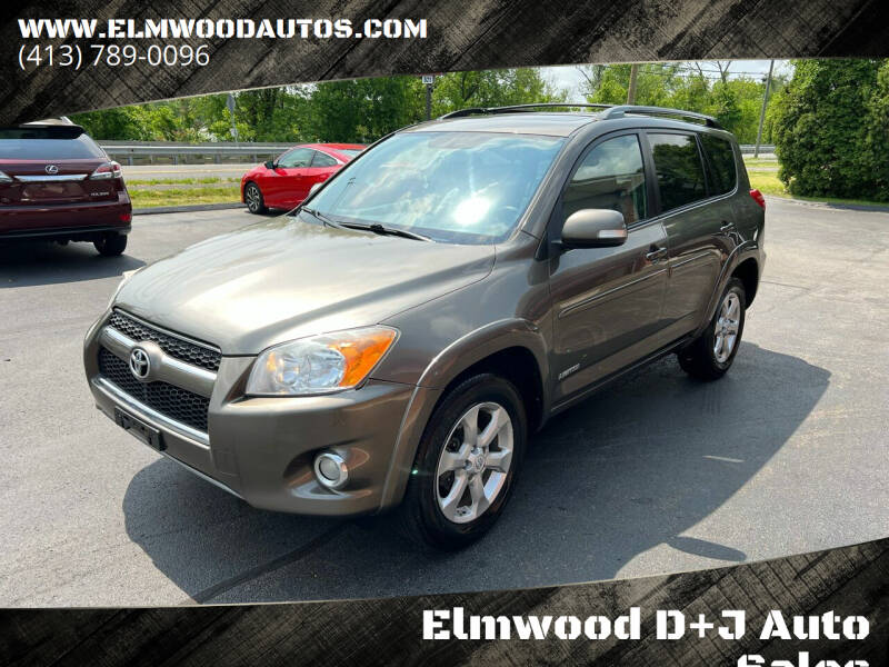 2010 Toyota RAV4 for sale at Elmwood D+J Auto Sales in Agawam MA