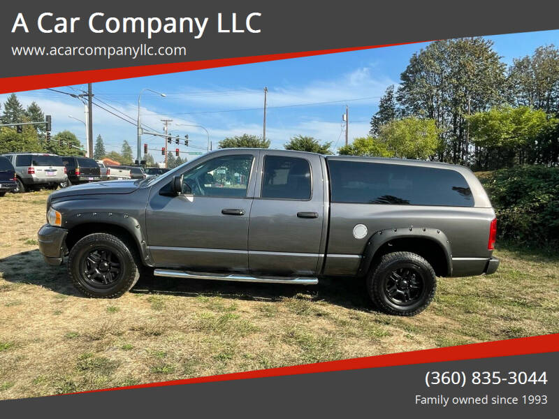 2002 Dodge Ram 1500 for sale at A Car Company LLC in Washougal WA