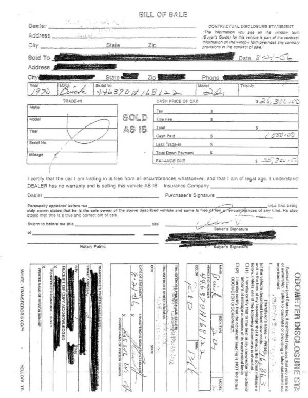 1970 Buick Gran Sport