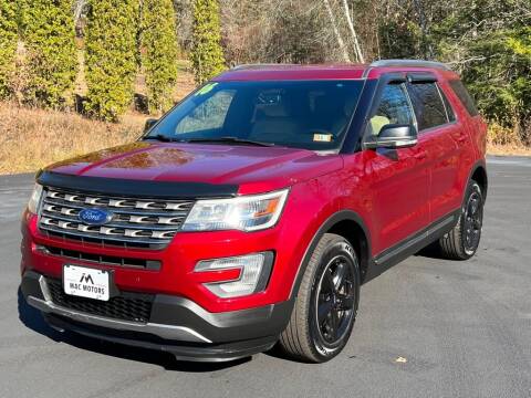2016 Ford Explorer for sale at MAC Motors in Epsom NH
