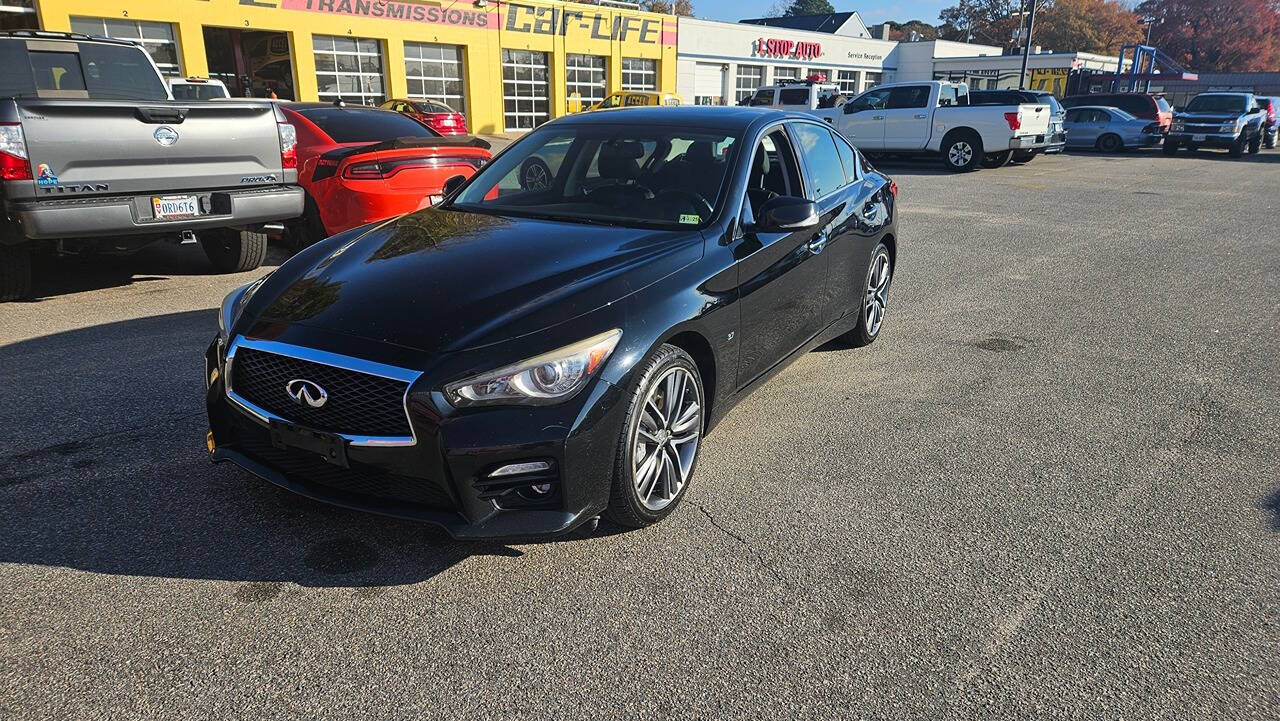 2014 INFINITI Q50 for sale at Luxury Auto Sales, Inc in Norfolk, VA