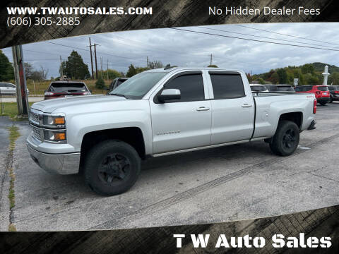 2015 Chevrolet Silverado 1500 for sale at T W Auto Sales in Science Hill KY