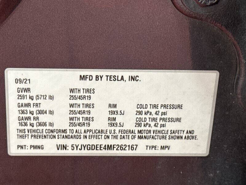 2021 Tesla Model Y Long Range