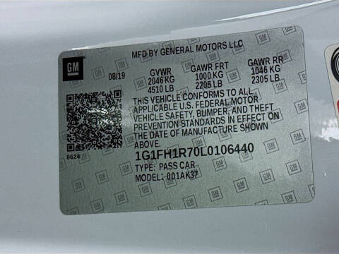 2020 Chevrolet Camaro SS