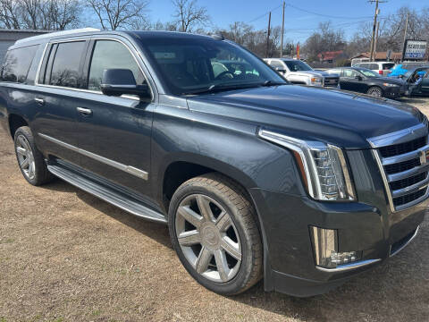 2019 Cadillac Escalade ESV for sale at Hartline Family Auto in New Boston TX