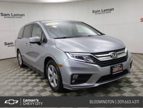 2018 Honda Odyssey for sale at Leman's Chevy City in Bloomington IL