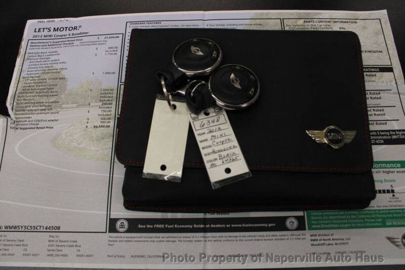 2012 MINI Cooper Roadster S