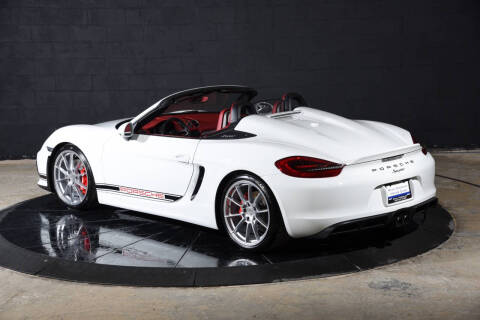 2016 Porsche Boxster Spyder