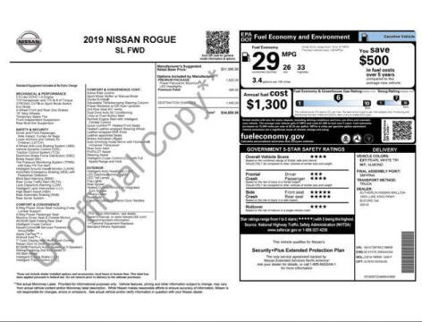 2019 Nissan Rogue SL