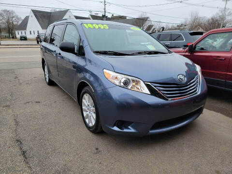 2015 Toyota Sienna for sale at TC Auto Repair and Sales Inc in Abington MA