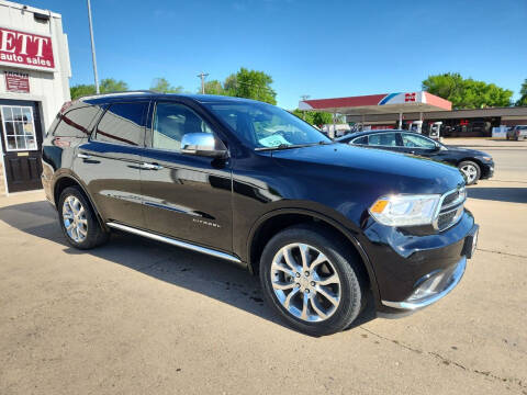 2017 Dodge Durango for sale at Padgett Auto Sales in Aberdeen SD