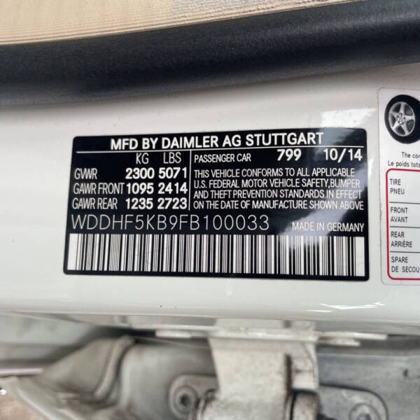 2015 Mercedes-Benz E-Class E 350