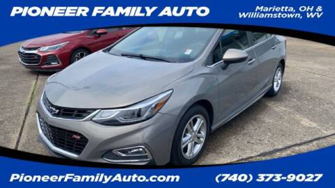2017 Chevrolet Cruze for sale at Pioneer Family Preowned Autos of WILLIAMSTOWN in Williamstown WV