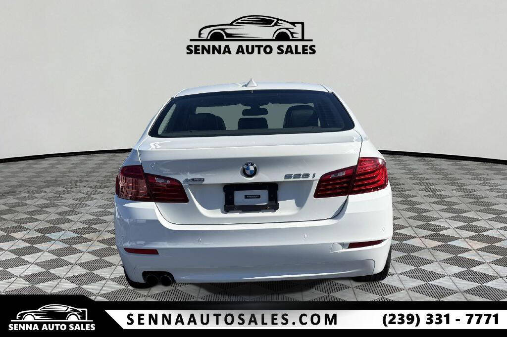 2015 BMW 5 Series for sale at SENNA AUTO SALES in Naples, FL