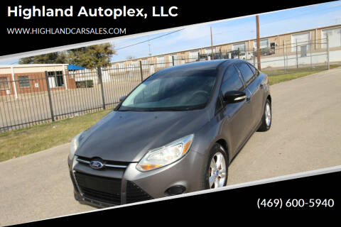 2013 Ford Focus for sale at Highland Autoplex, LLC in Dallas TX