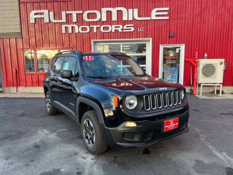 2017 Jeep Renegade for sale at AUTOMILE MOTORS in Saco ME