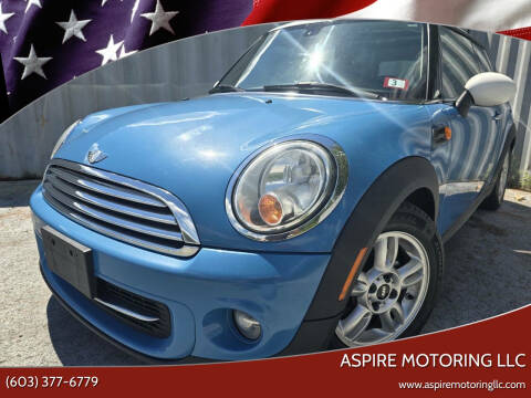 2013 MINI Hardtop for sale at Aspire Motoring LLC in Brentwood NH